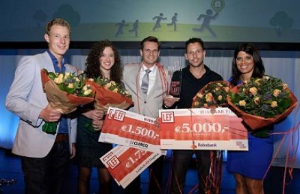 Janbert Heemstra huldigt LEF-winnaar 2013